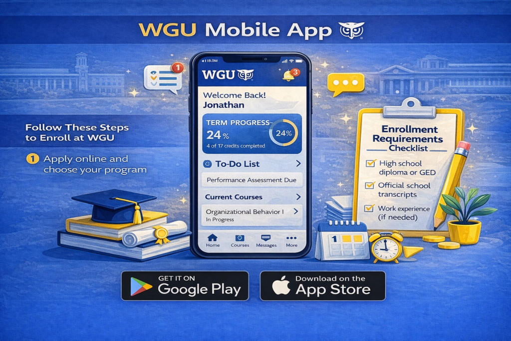 WGU Student Portal app