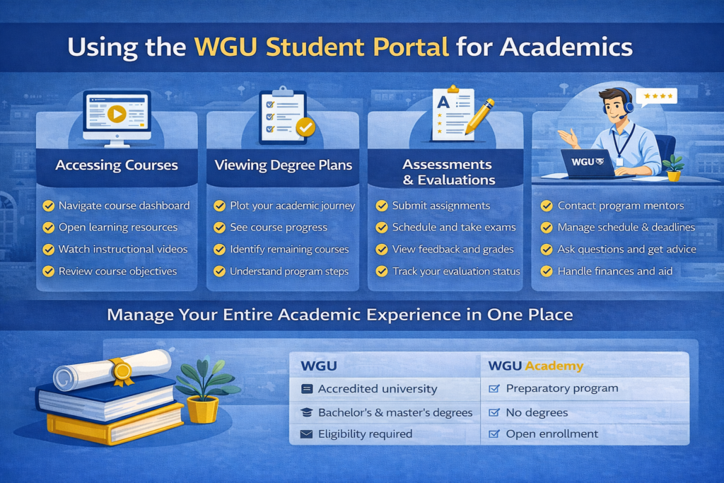 myWGU student access