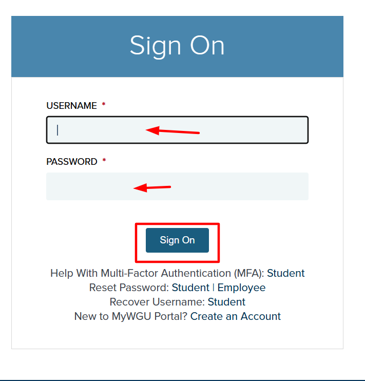 wgu-student-portal-login